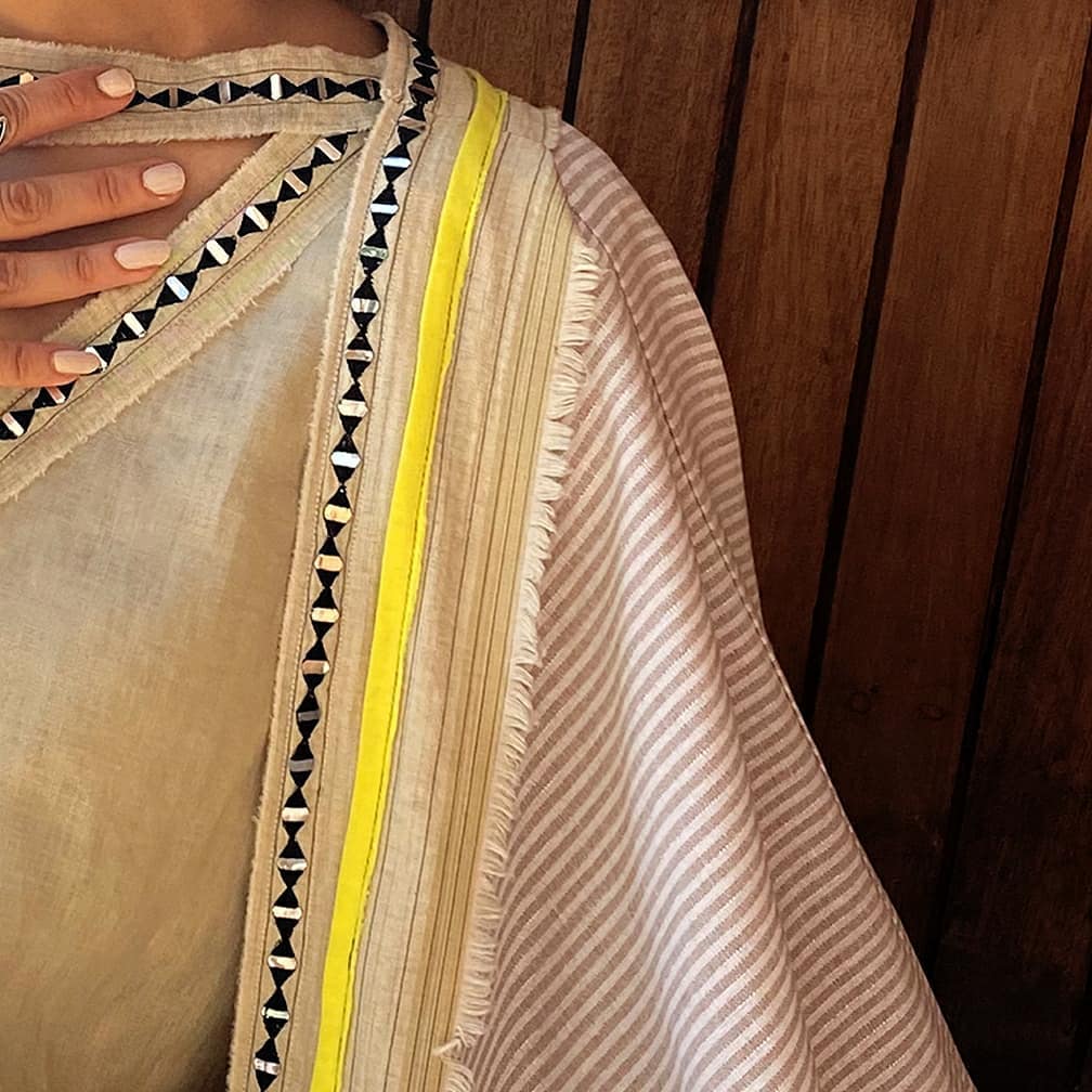 Linen Abaya with Dress