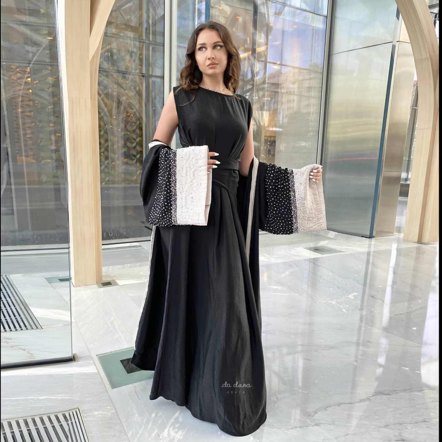 Silk Kimono with waist dress