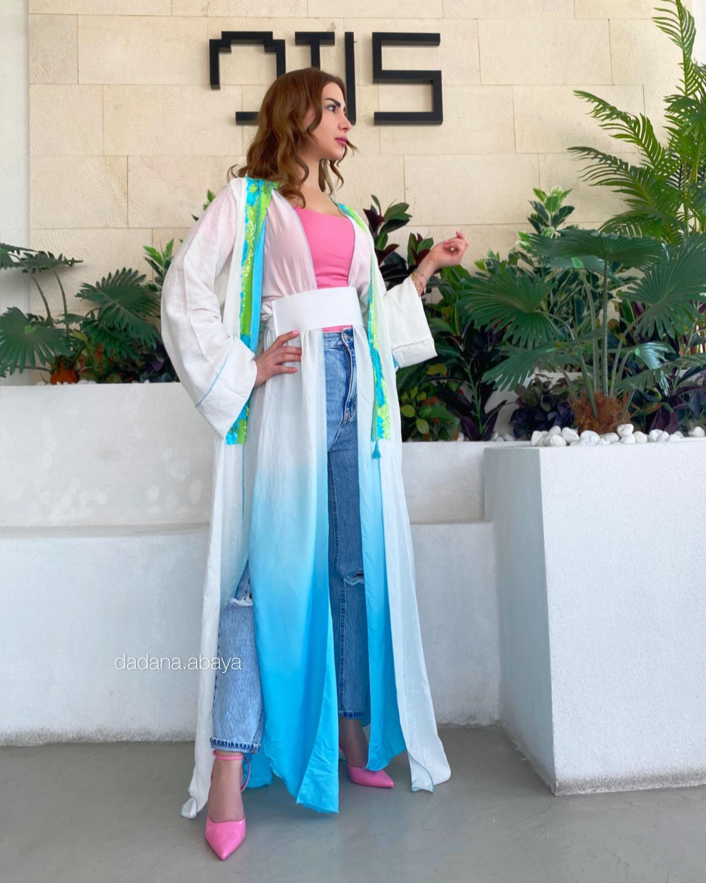 Two Layer Abaya