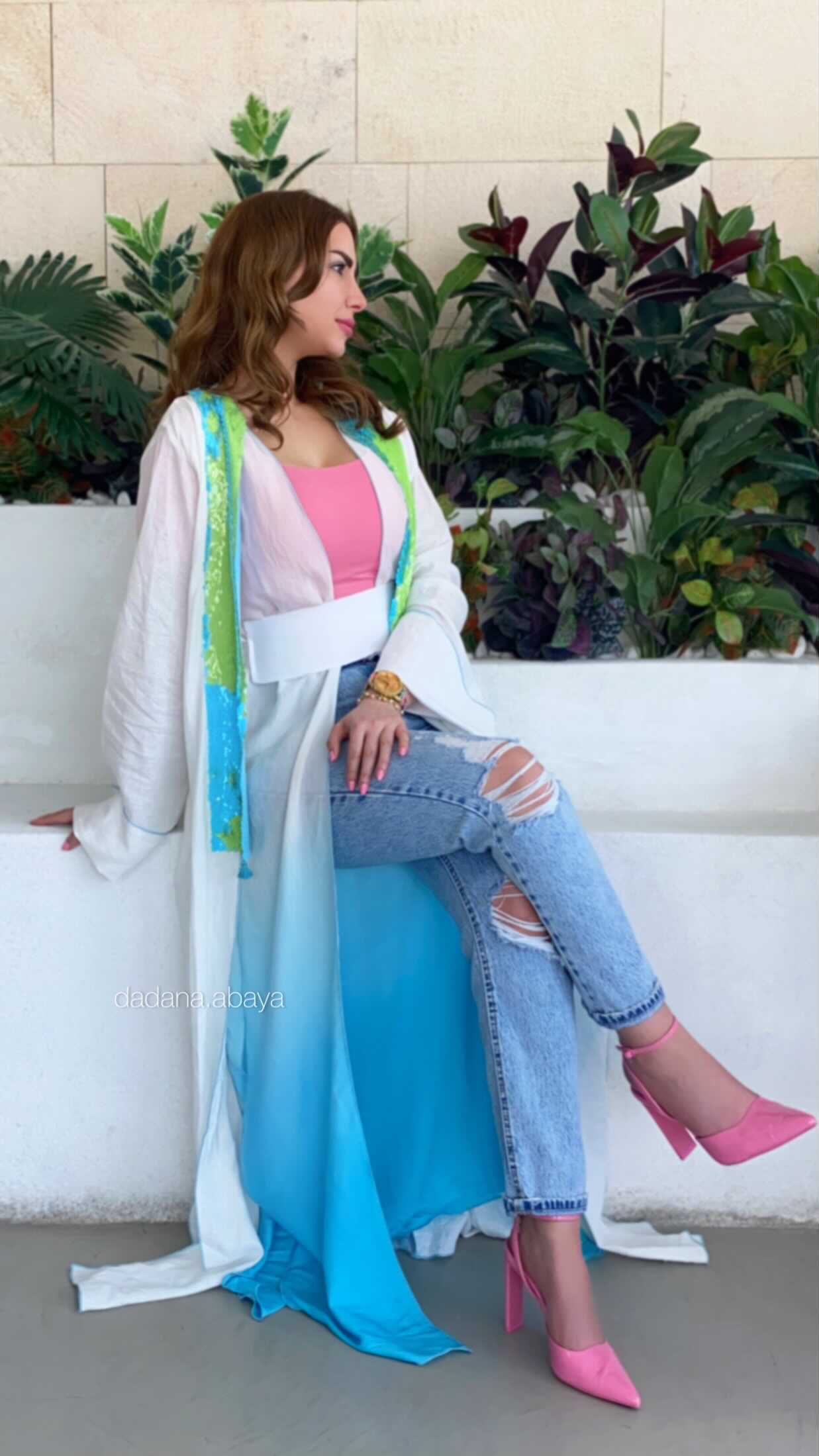 Two Layer Abaya
