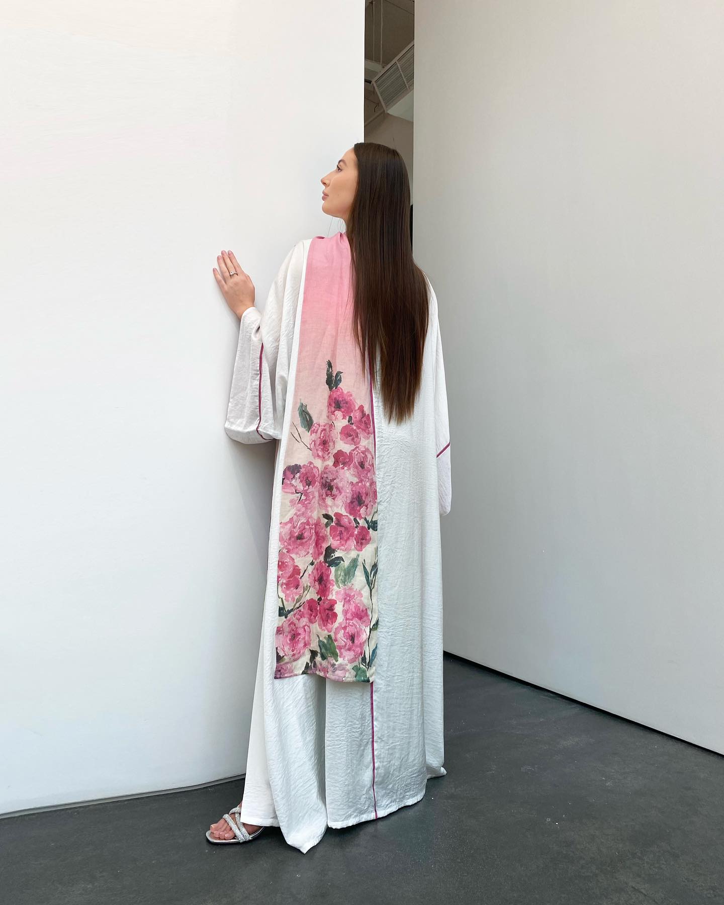 Shawls Abaya with waist dress