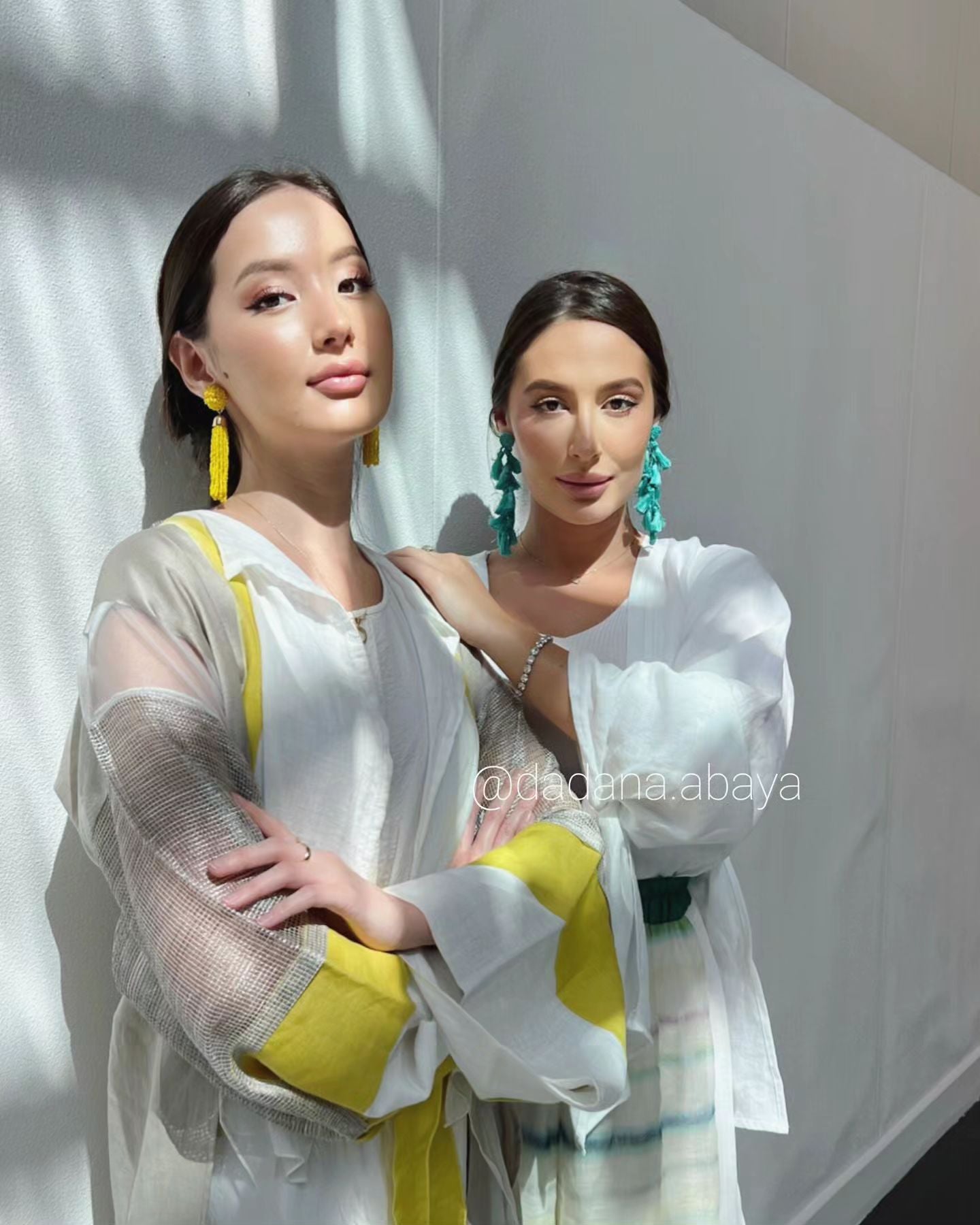 Linen Kimono with Overall