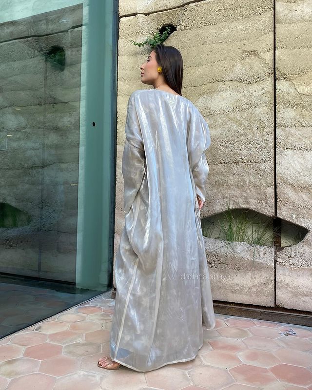 Double Side Shimmery Abaya