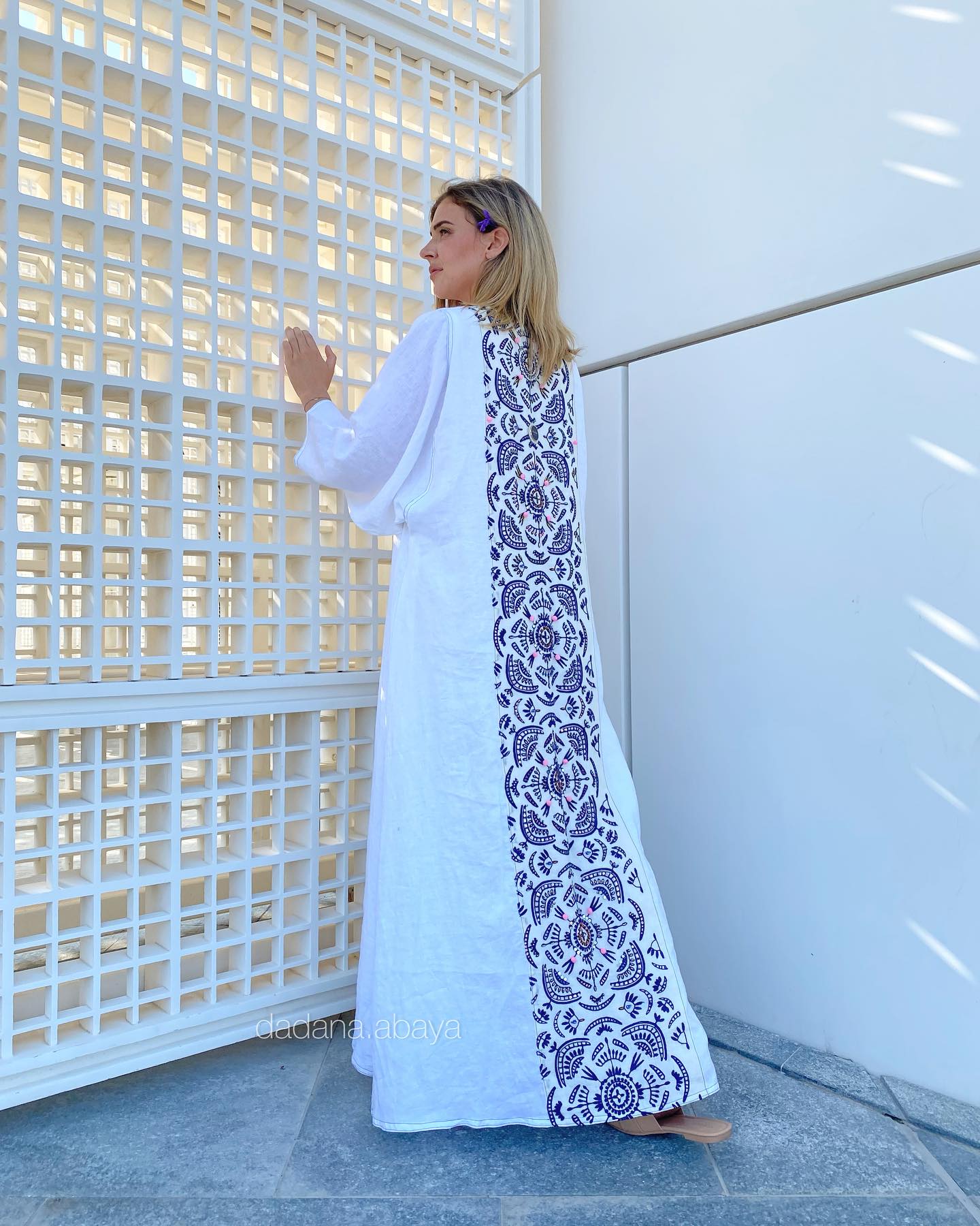 All Linen Abaya