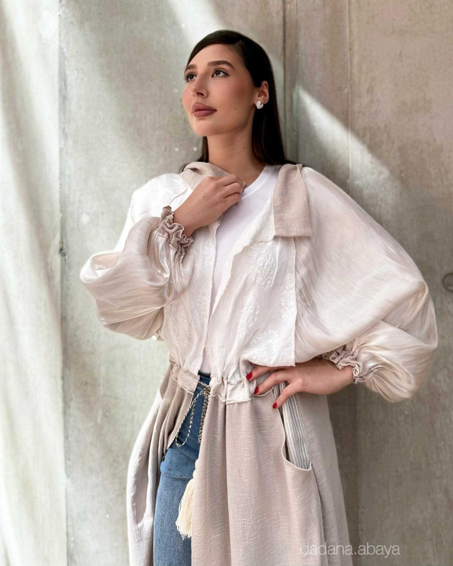 Ralph Lauren mixed abaya