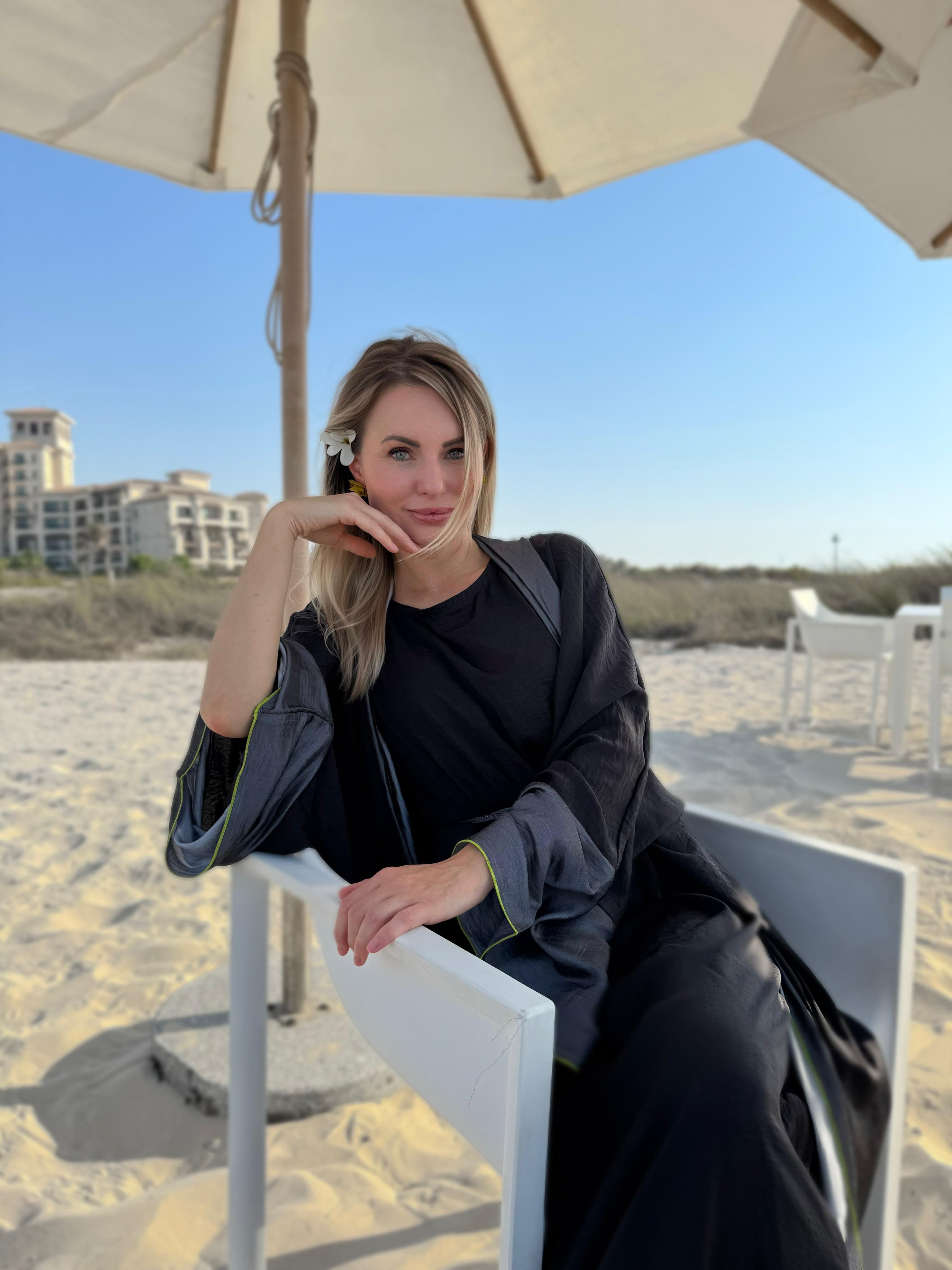 Summer Abaya with Dress