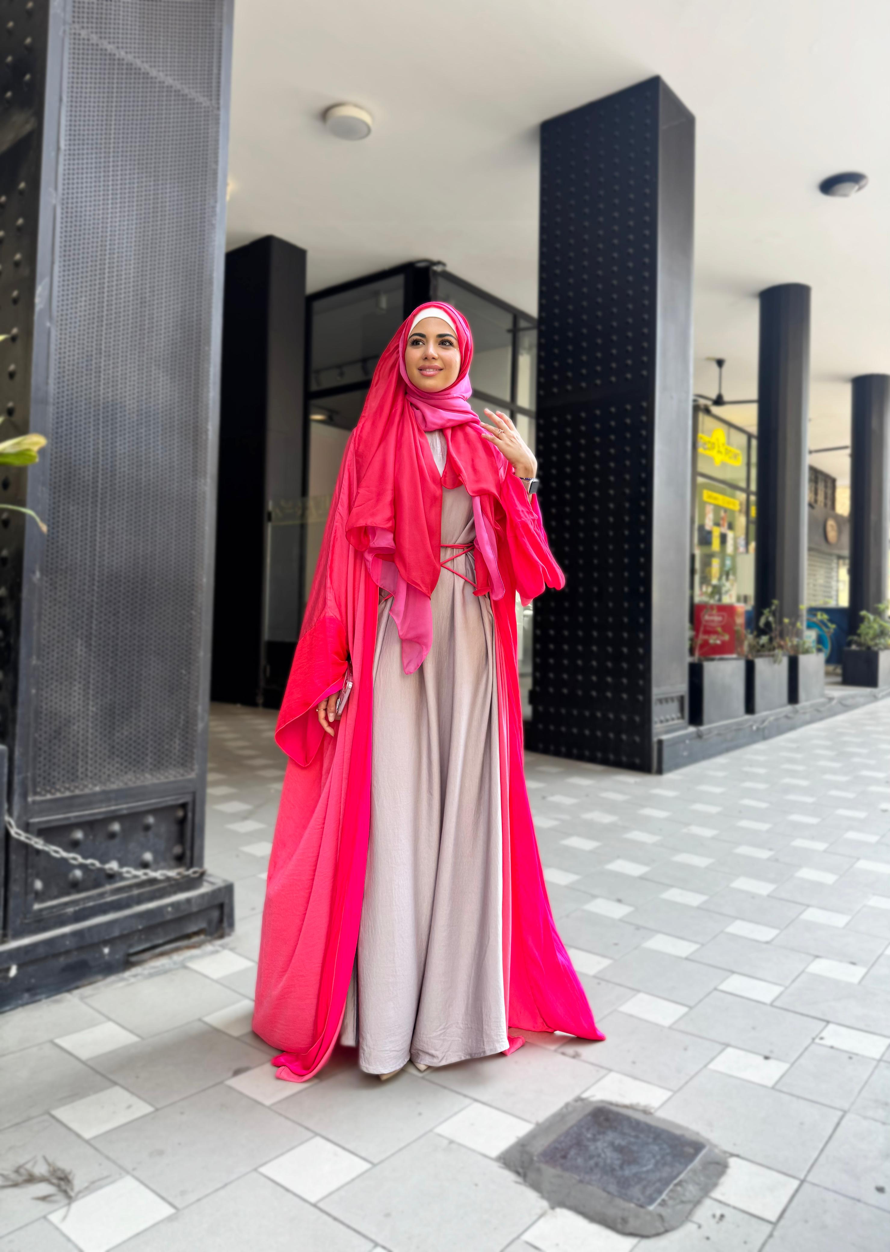 Summer Abaya with Dress