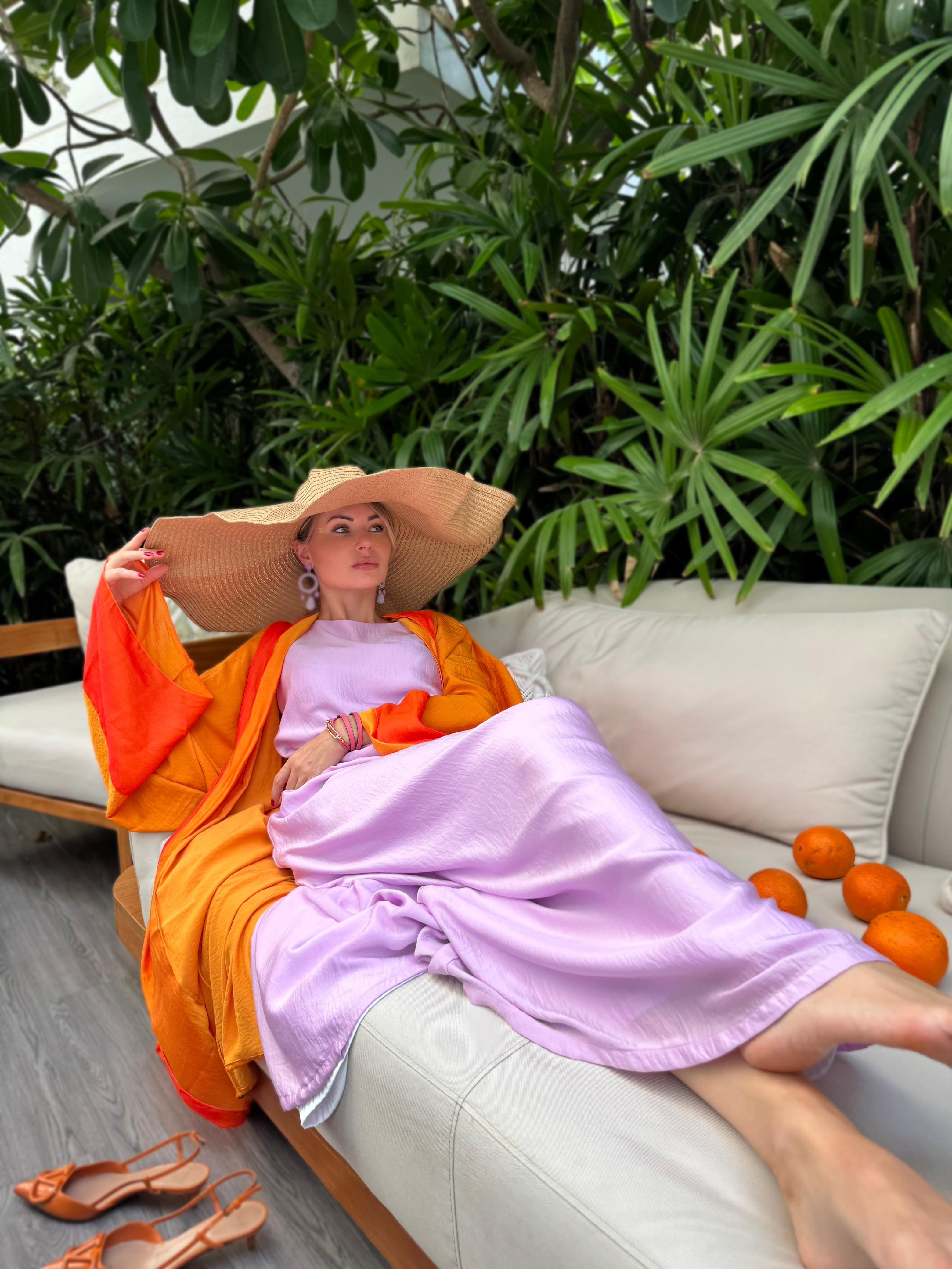 Summer Abaya with Dress